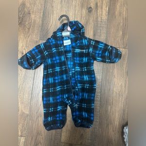 Columbia baby bunting suit